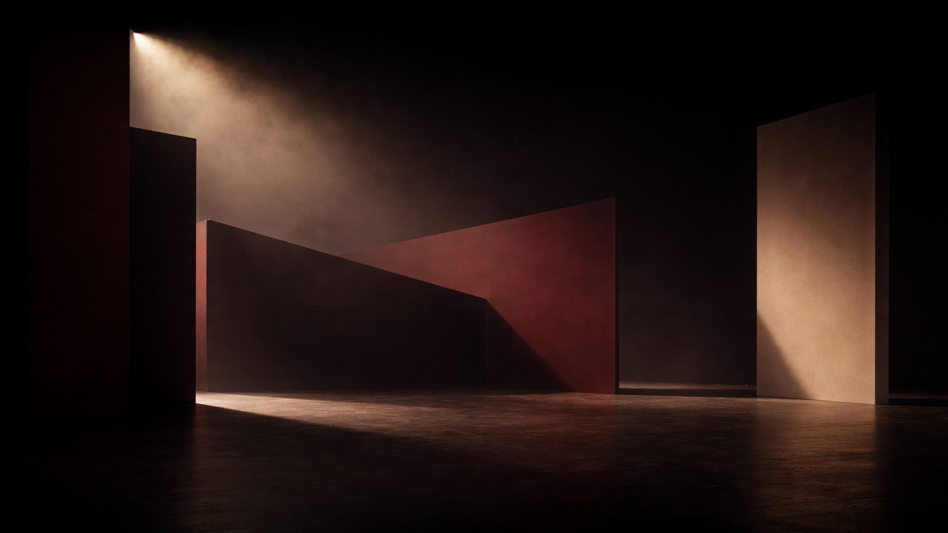 Escenografía de teatro contemporáneo en español — dramaturgia original